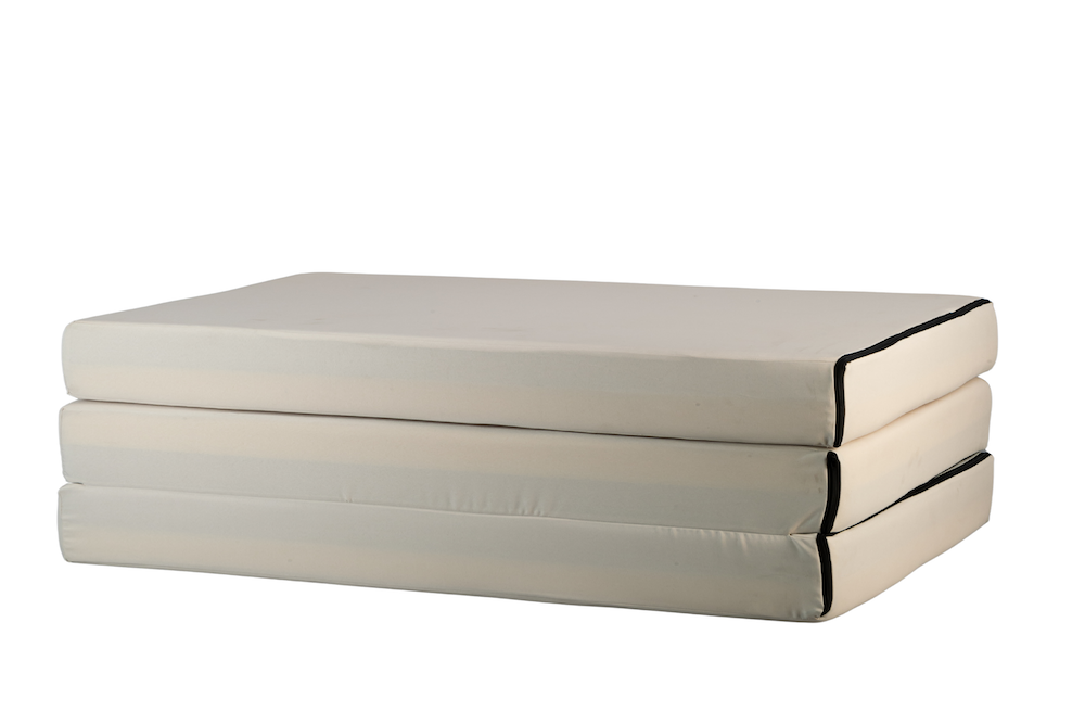 Large Platinum Bloc In Corduroy