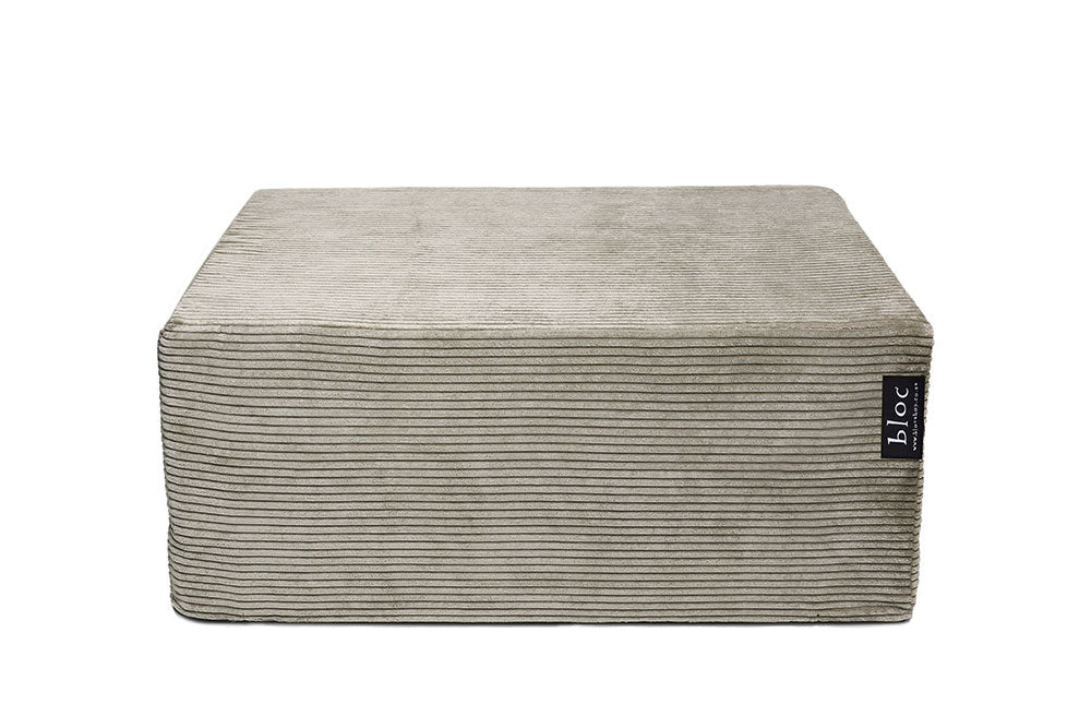 Large Khaki Bloc In Corduroy