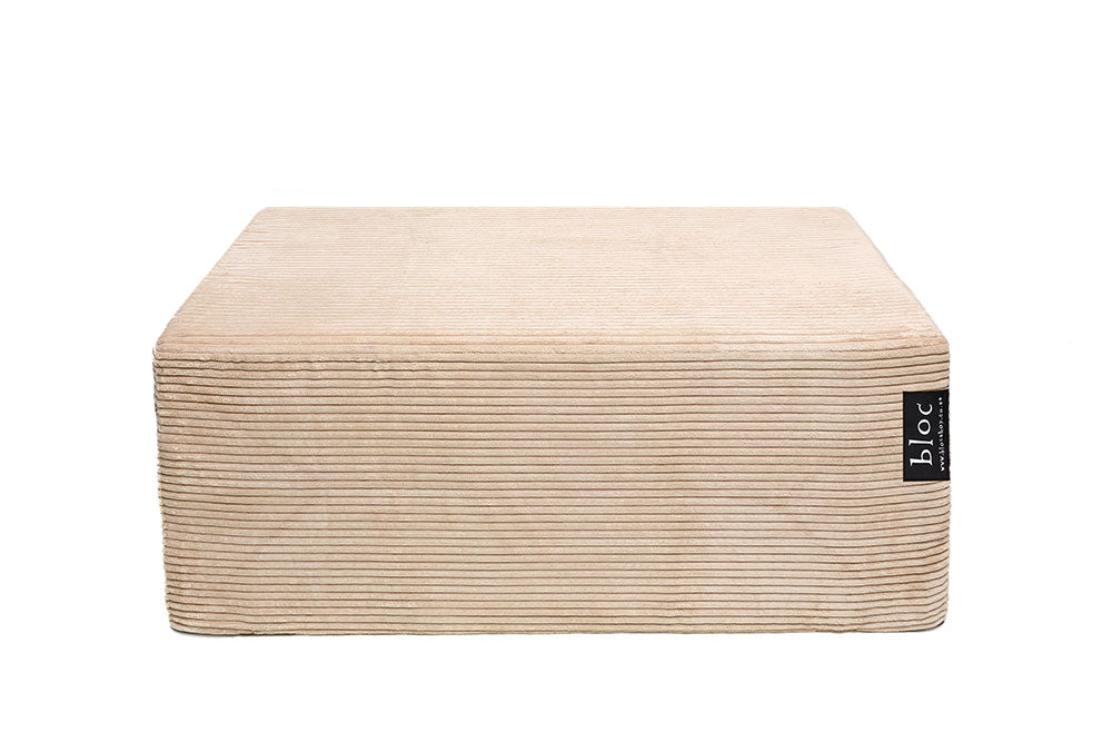 Large Sand Bloc In Corduroy