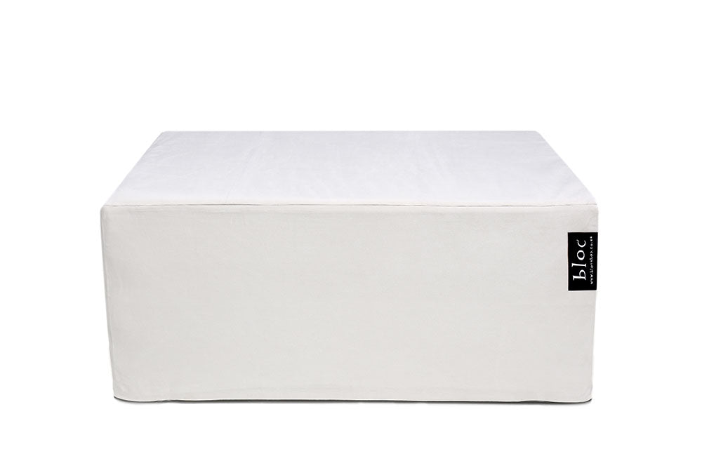 Large Creme Bloc In Velvet