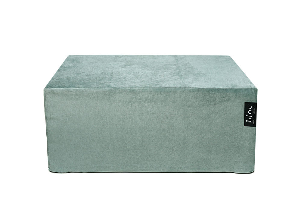 Large Mint Bloc In Velvet